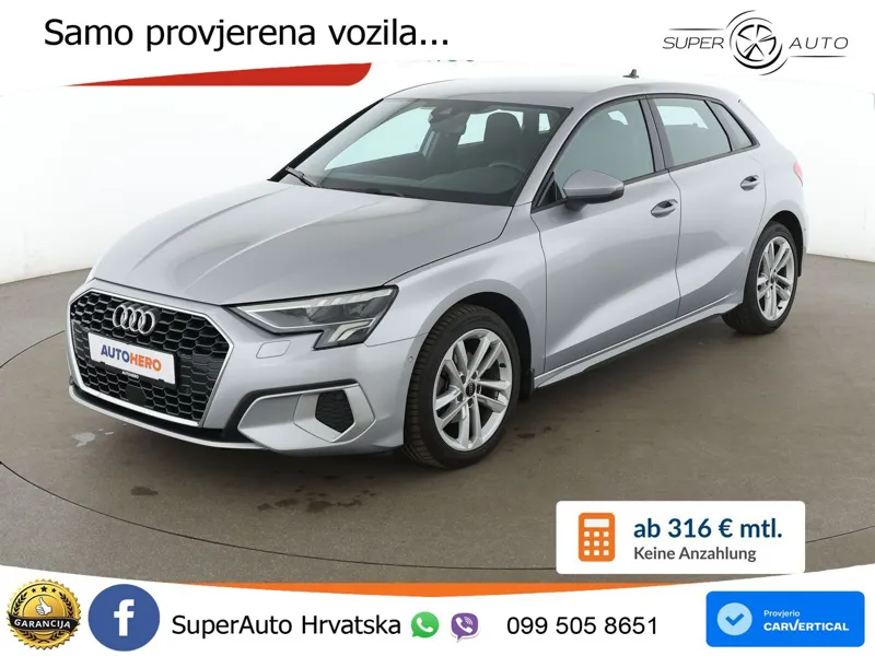 Audi A3 35 TFSI (150 KS) S tronic advanced LED+GR SJED+ACC