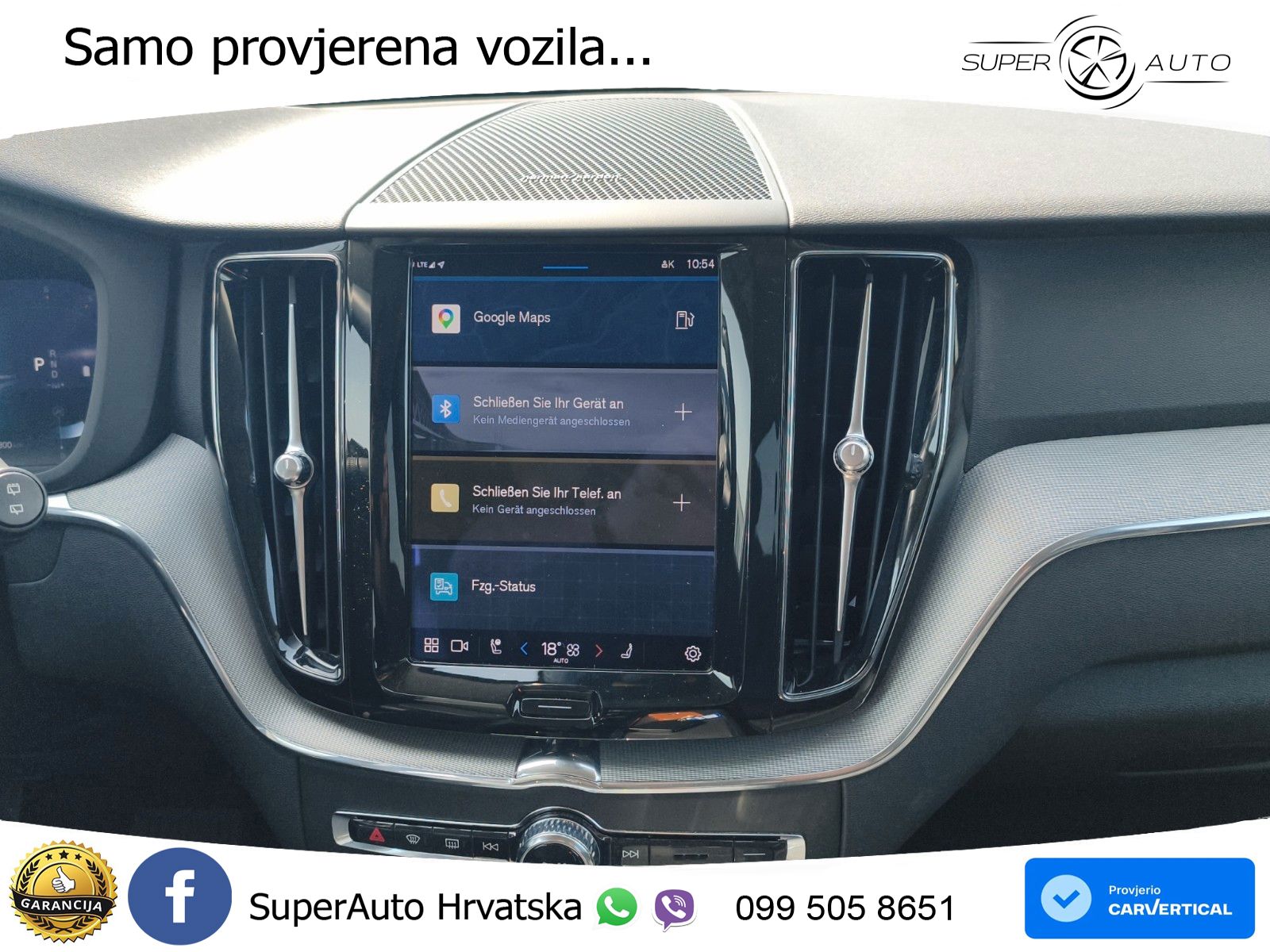 Volvo XC60 B4 Diesel AWD Geartronic LED+GR SJED+ACC