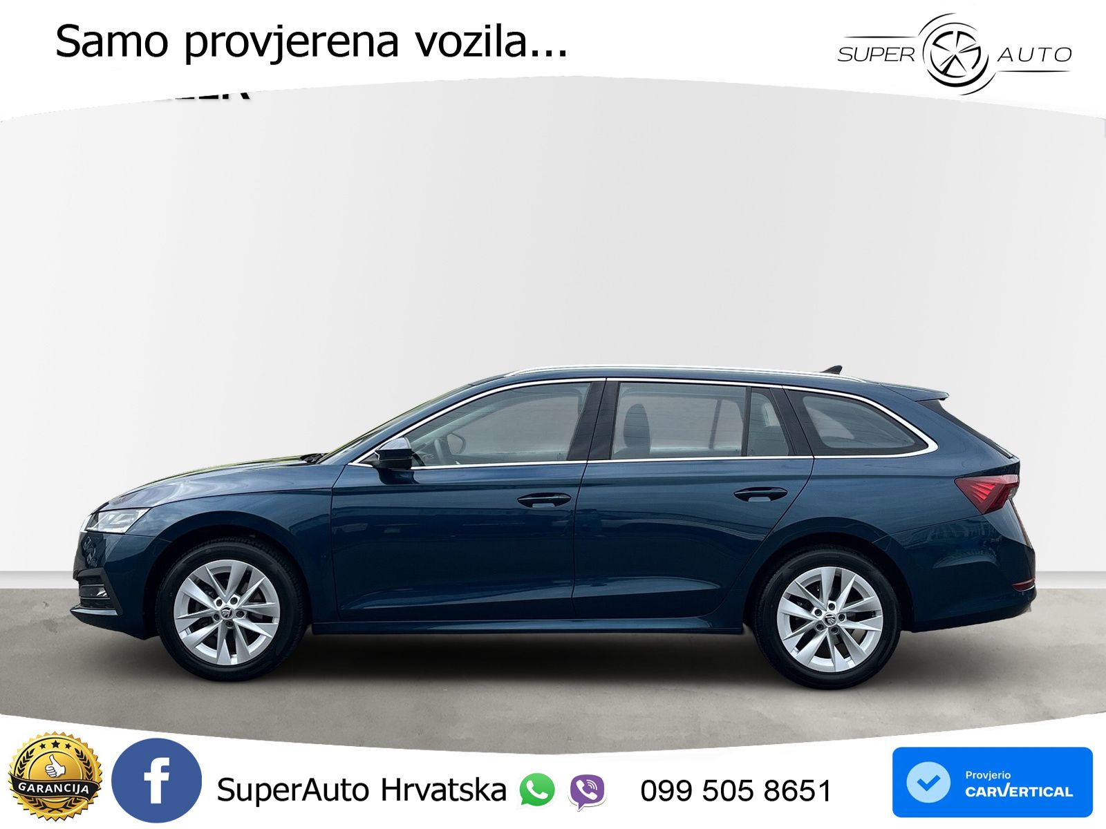 Škoda Octavia Combi 2.0 TDI (150 KS) DSG LED+GR SJED+ACC