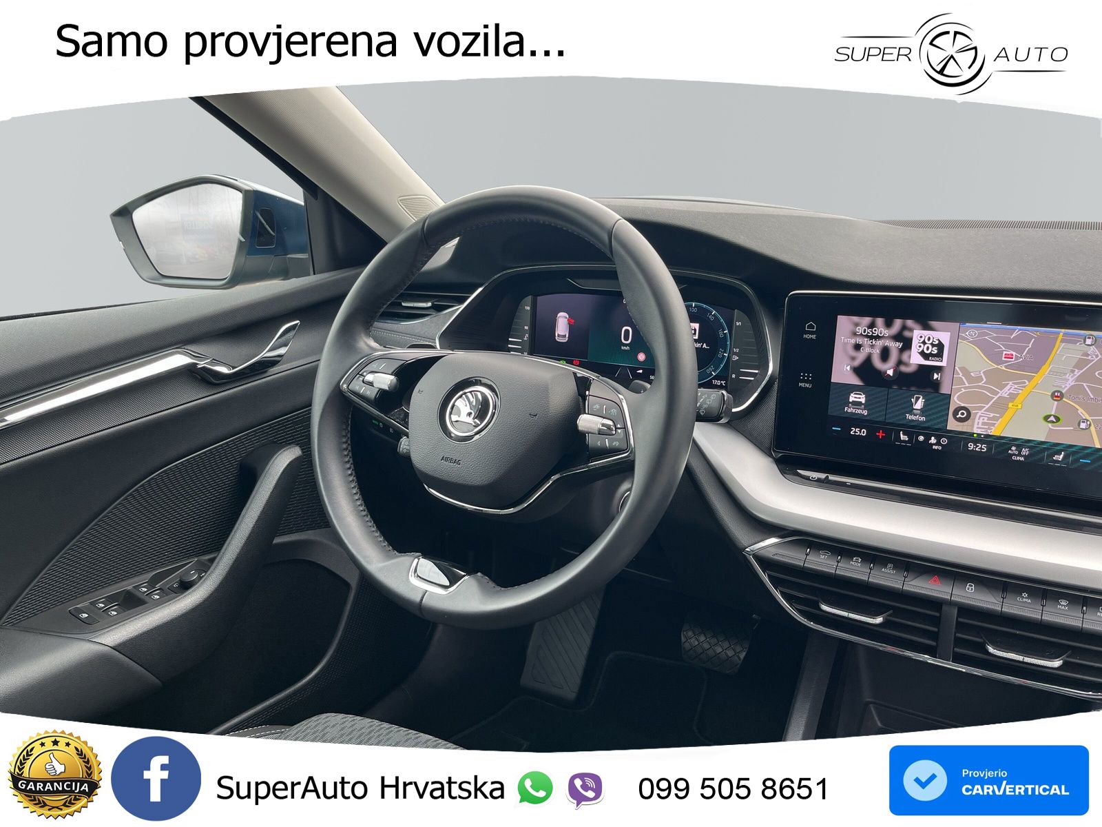 Škoda Octavia Combi 2.0 TDI (150 KS) DSG LED+GR SJED+ACC