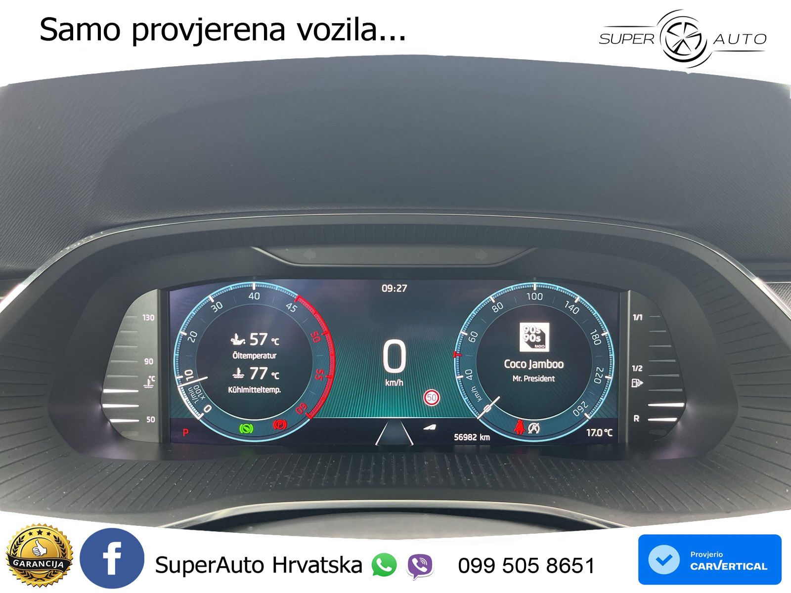 Škoda Octavia Combi 2.0 TDI (150 KS) DSG LED+GR SJED+ACC