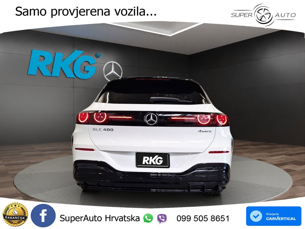 Mercedes GLC 400 94 kWh (489 KS) 4MATIC EQ Technology AMG ACC+GR SJED+360+PANO