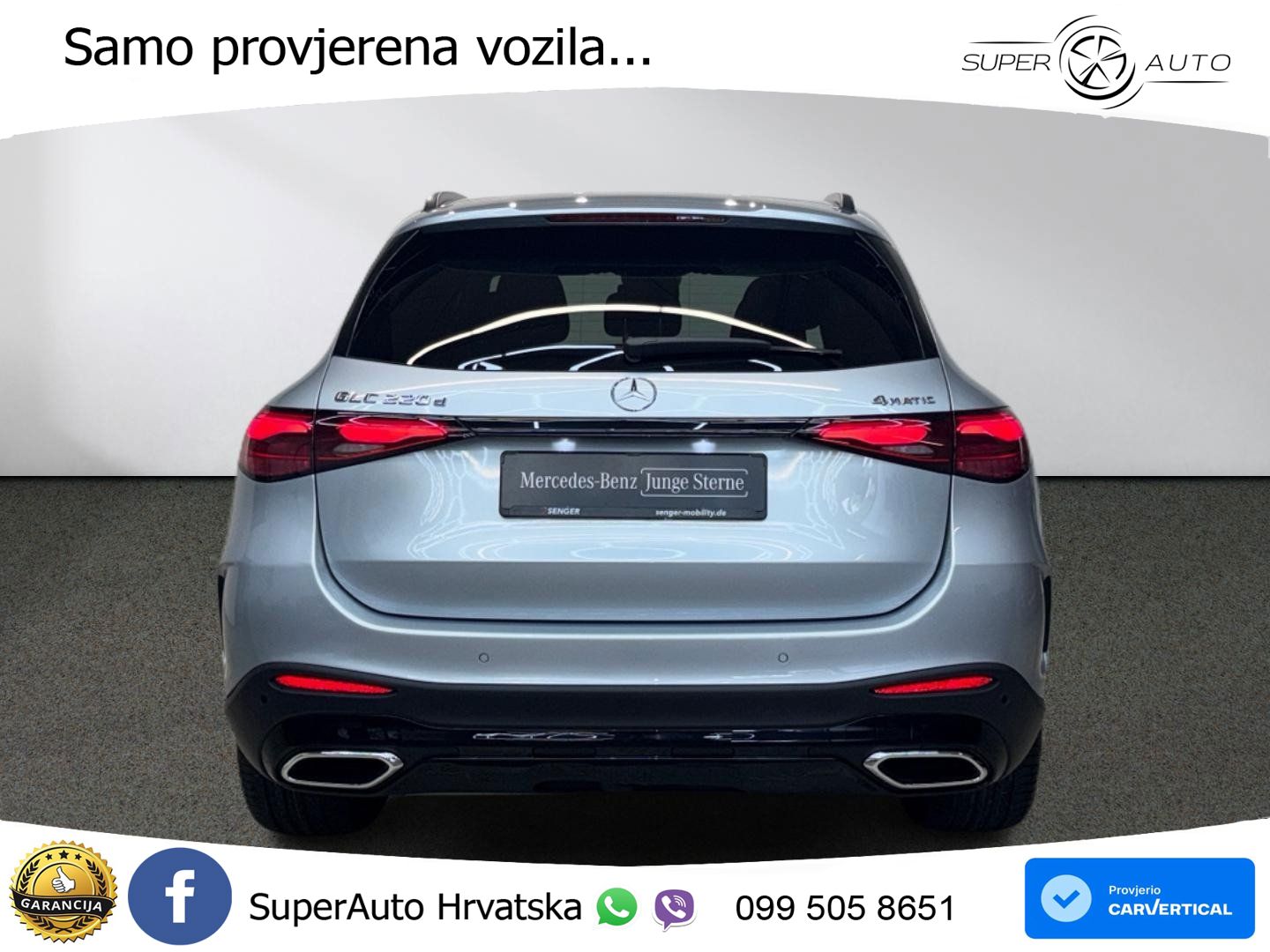 Mercedes GLC 220d (197 KS) 4MATIC 9G-TRONIC AMG LED+GR SJED+ACC