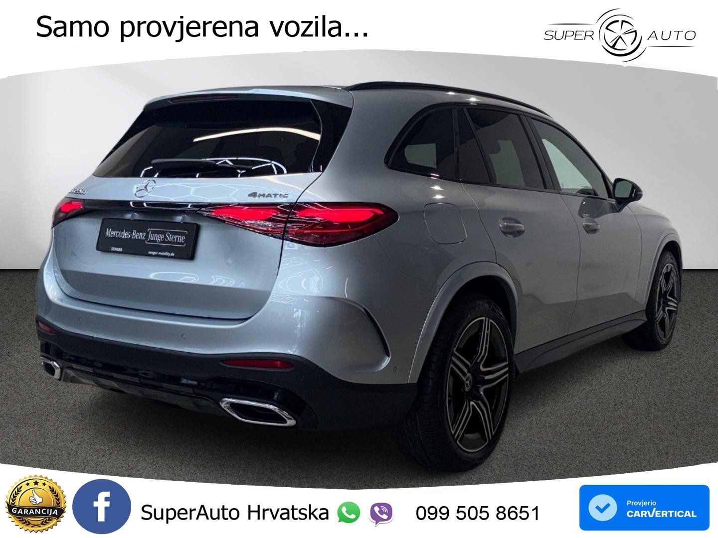 Mercedes GLC 220d (197 KS) 4MATIC 9G-TRONIC AMG LED+GR SJED+ACC