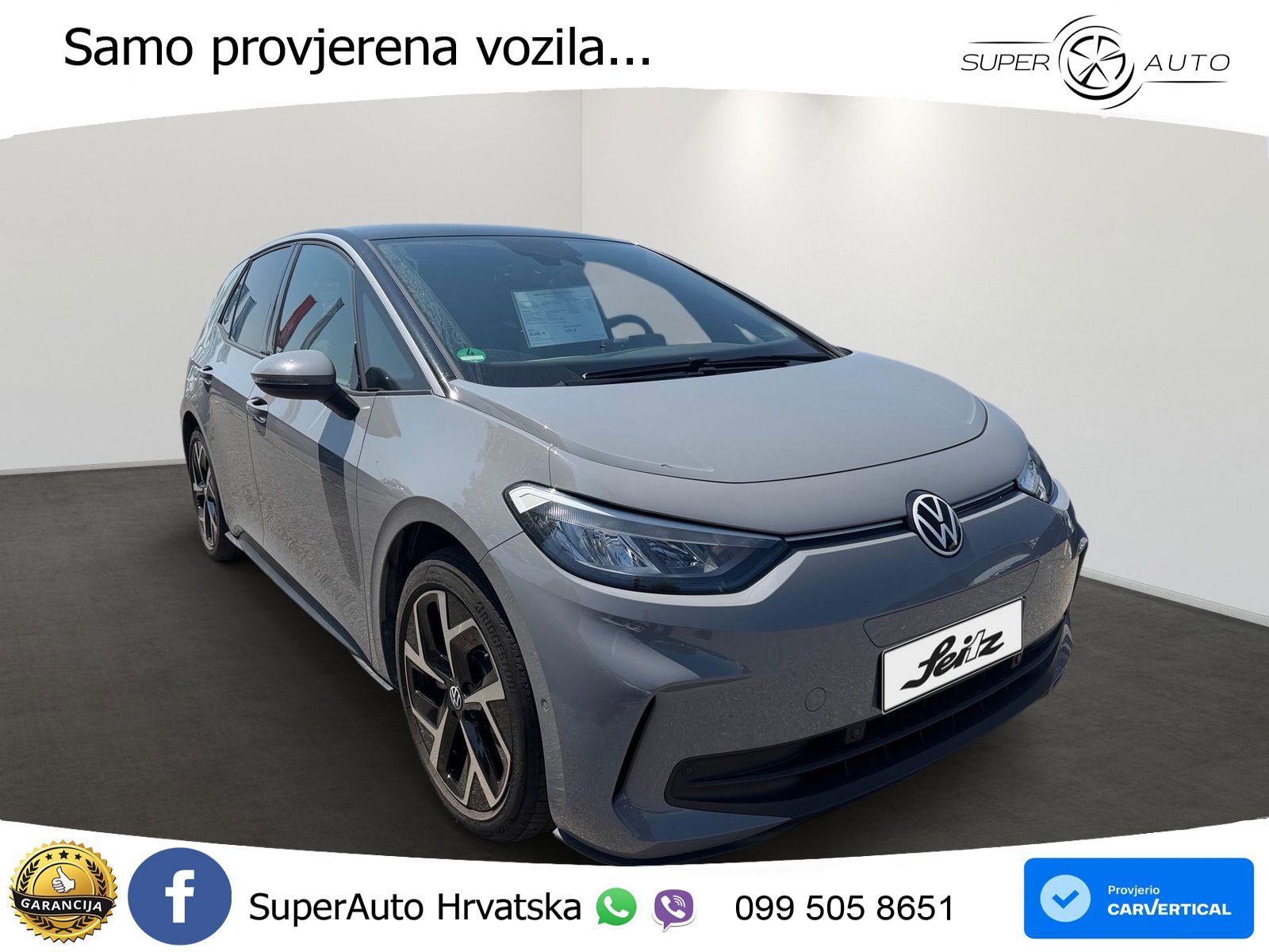 Volkswagen ID.3 Pro 62 kWh (204 KS) LED+GR SJED+ACC