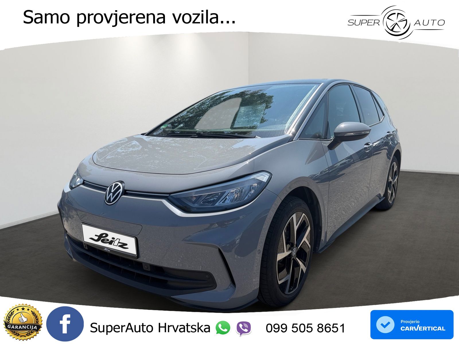 Volkswagen ID.3 Pro 62 kWh (204 KS) LED+GR SJED+ACC