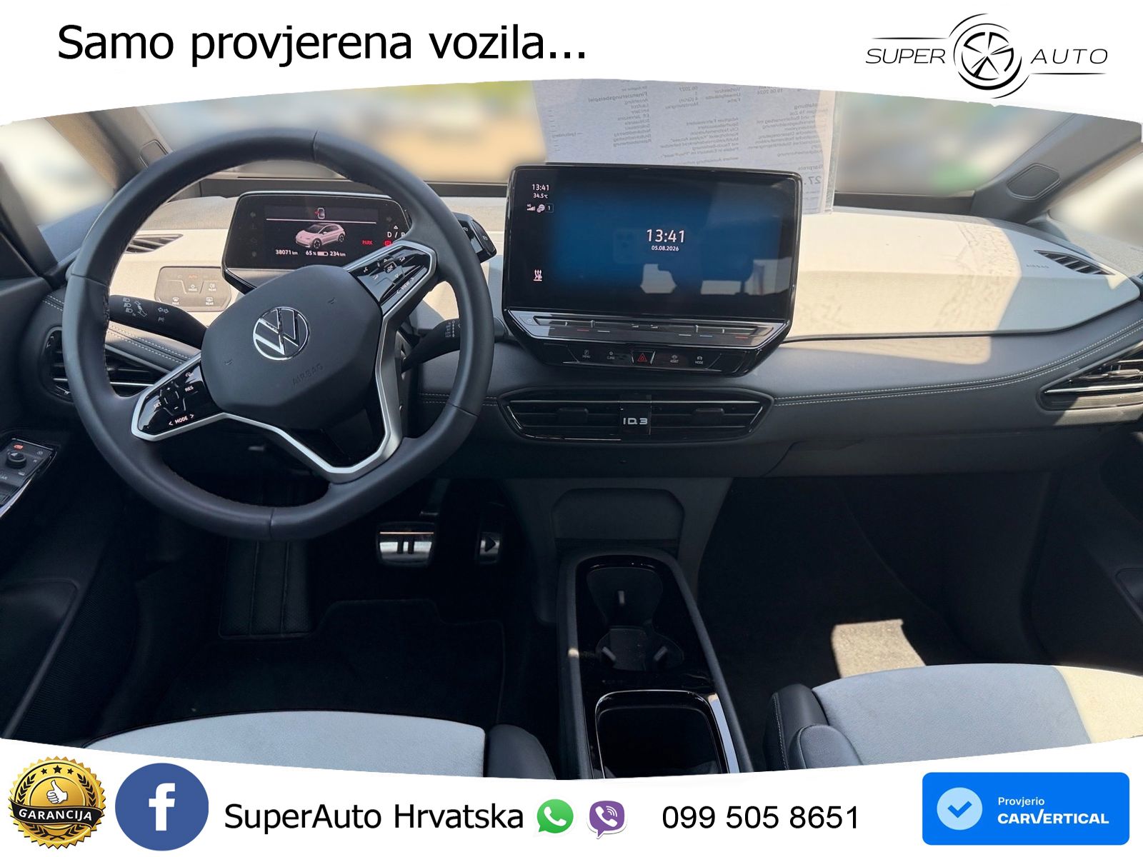 Volkswagen ID.3 Pro 62 kWh (204 KS) LED+GR SJED+ACC