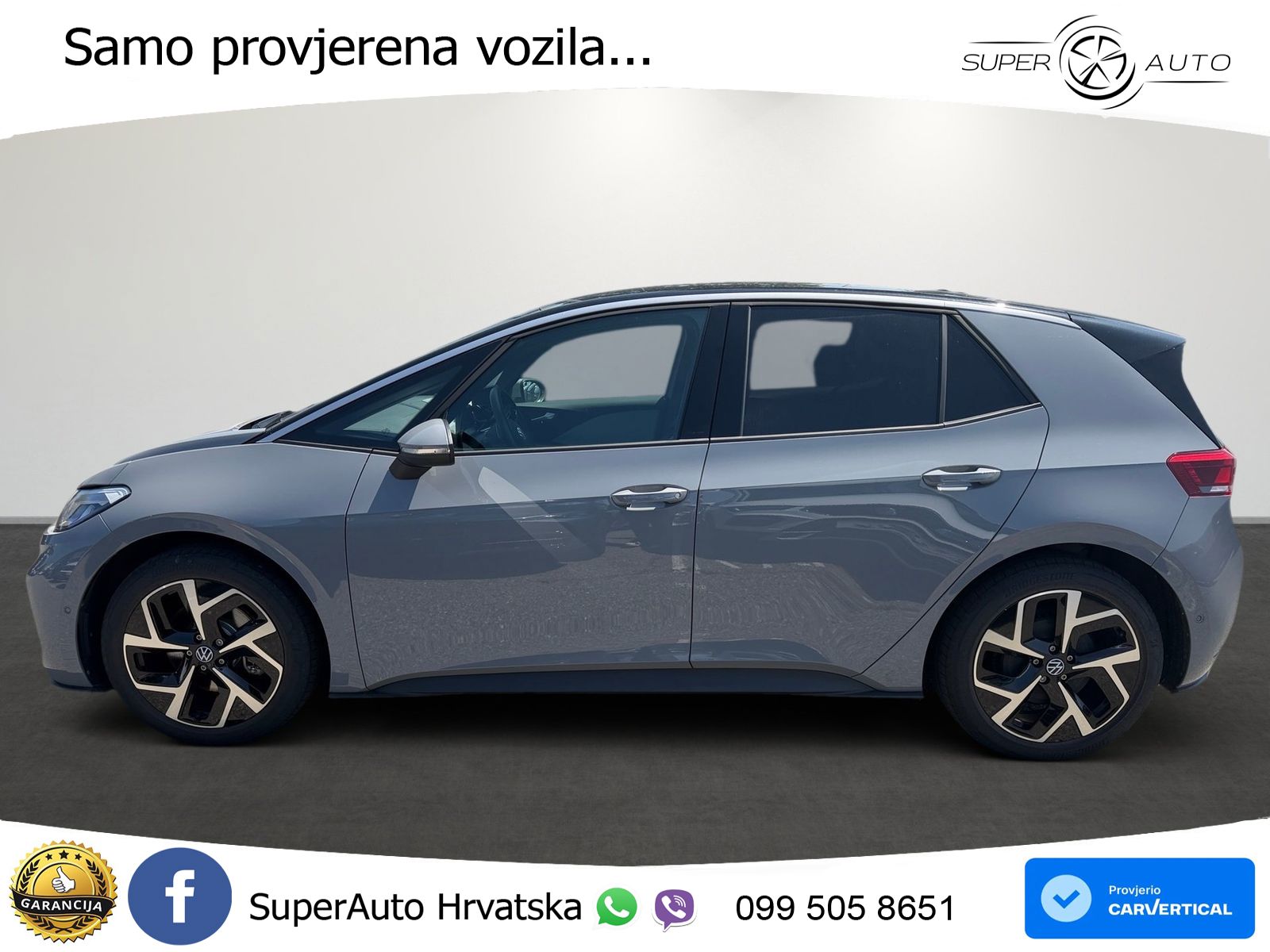 Volkswagen ID.3 Pro 62 kWh (204 KS) LED+GR SJED+ACC