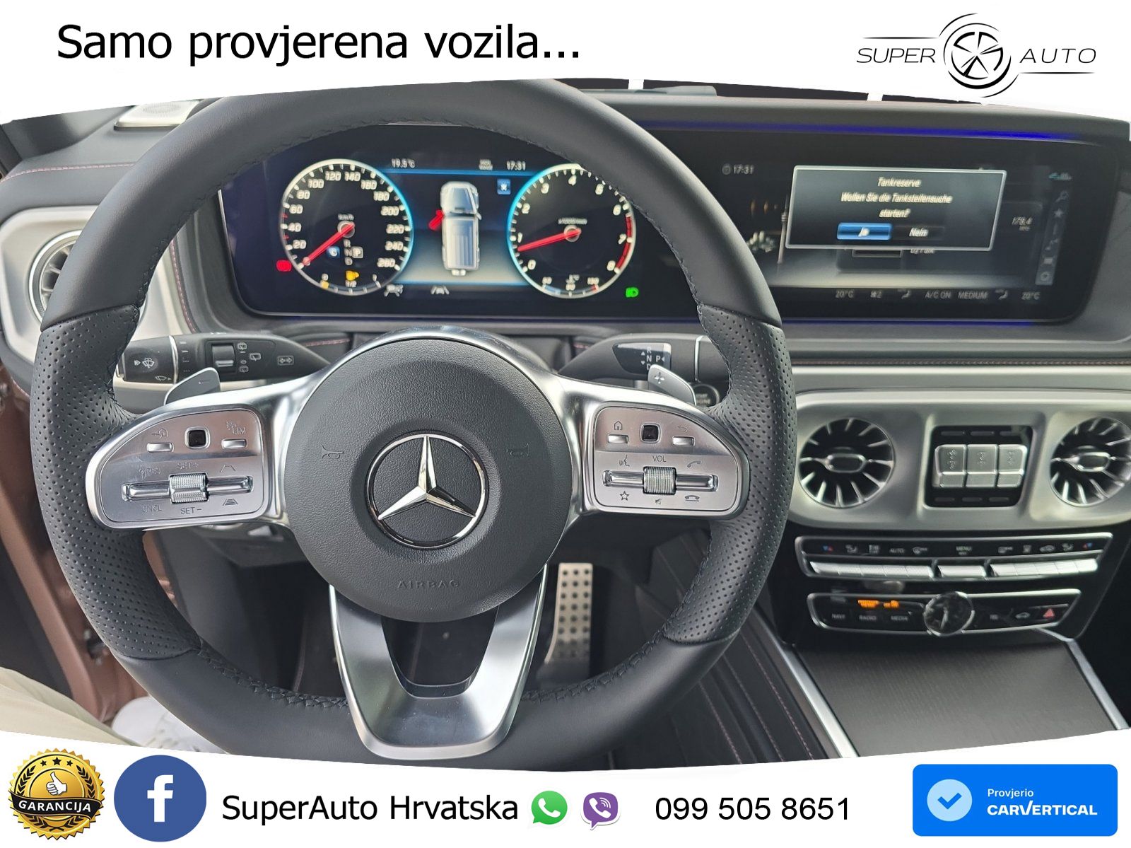 Mercedes G 500 Long V8 (422 KS) 4MATIC 9G-TRONIC