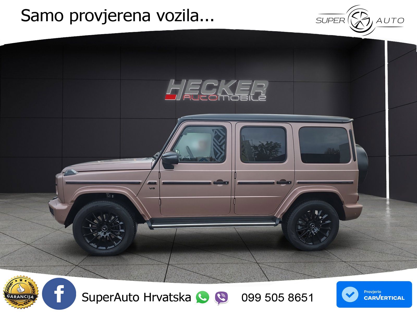 Mercedes G 500 Long V8 (422 KS) 4MATIC 9G-TRONIC