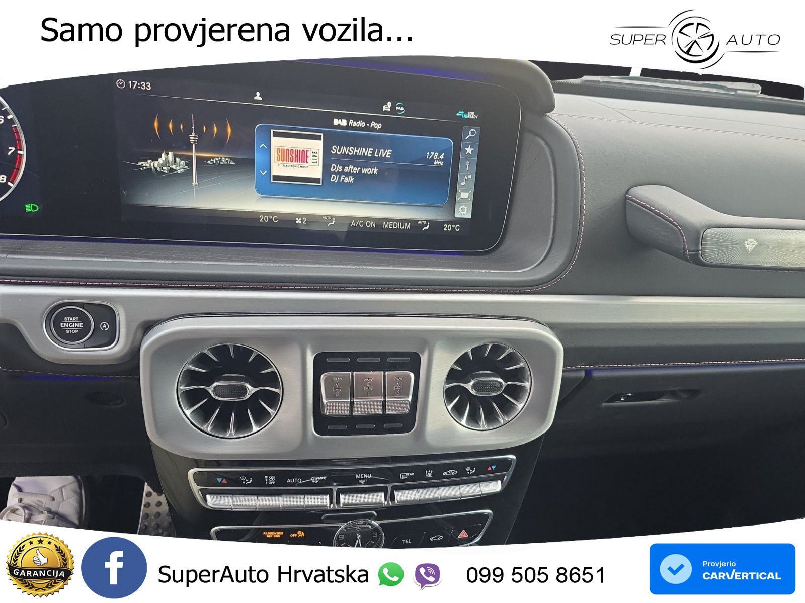 Mercedes G 500 Long V8 (422 KS) 4MATIC 9G-TRONIC
