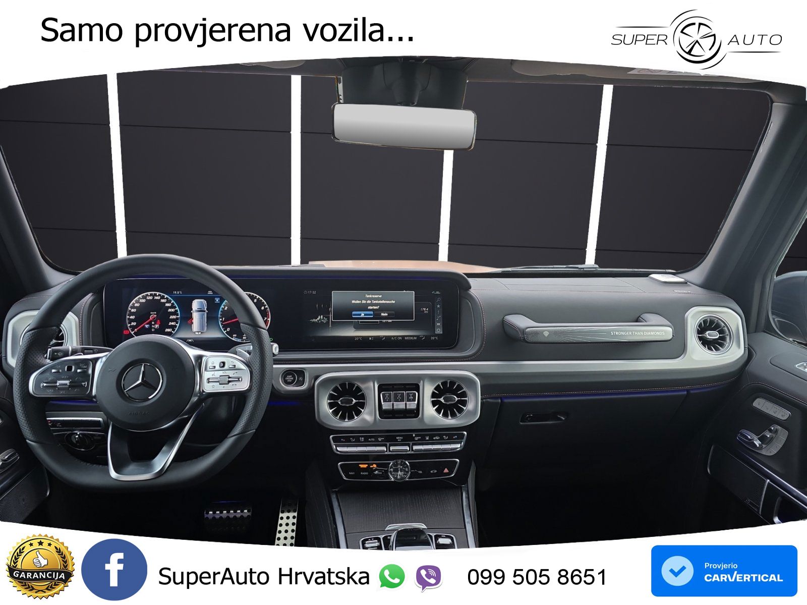 Mercedes G 500 Long V8 (422 KS) 4MATIC 9G-TRONIC