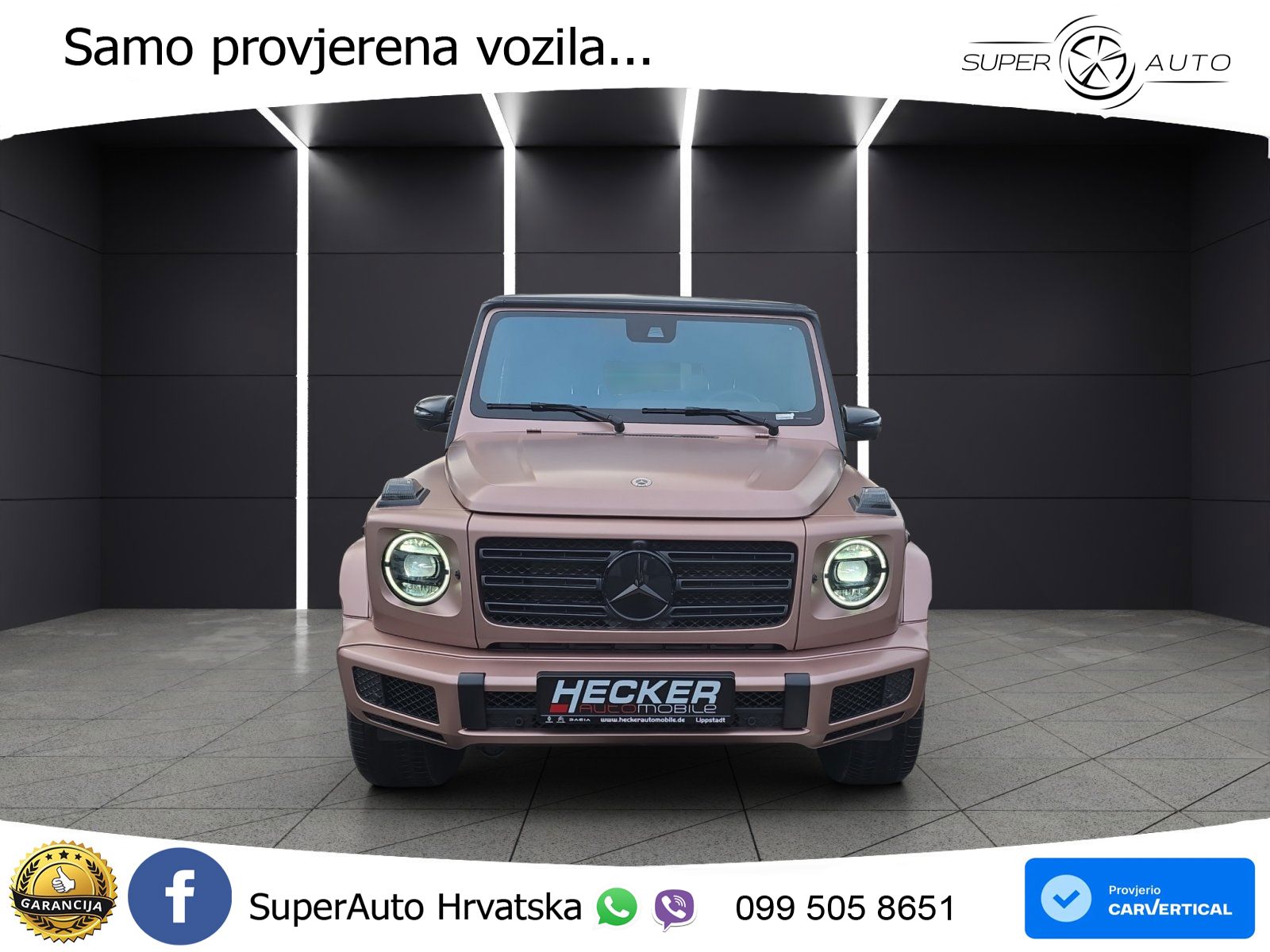 Mercedes G 500 Long V8 (422 KS) 4MATIC 9G-TRONIC