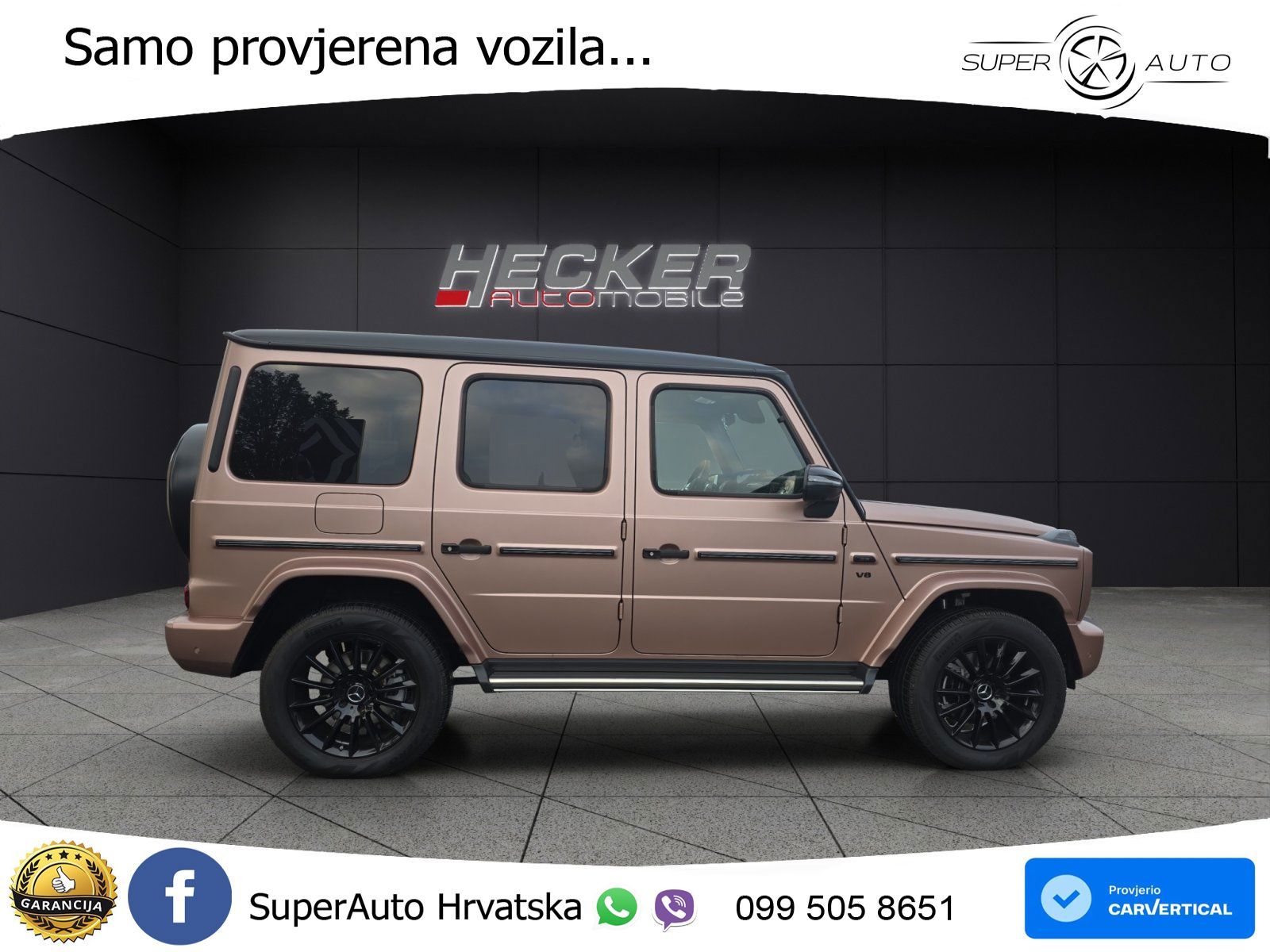 Mercedes G 500 Long V8 (422 KS) 4MATIC 9G-TRONIC