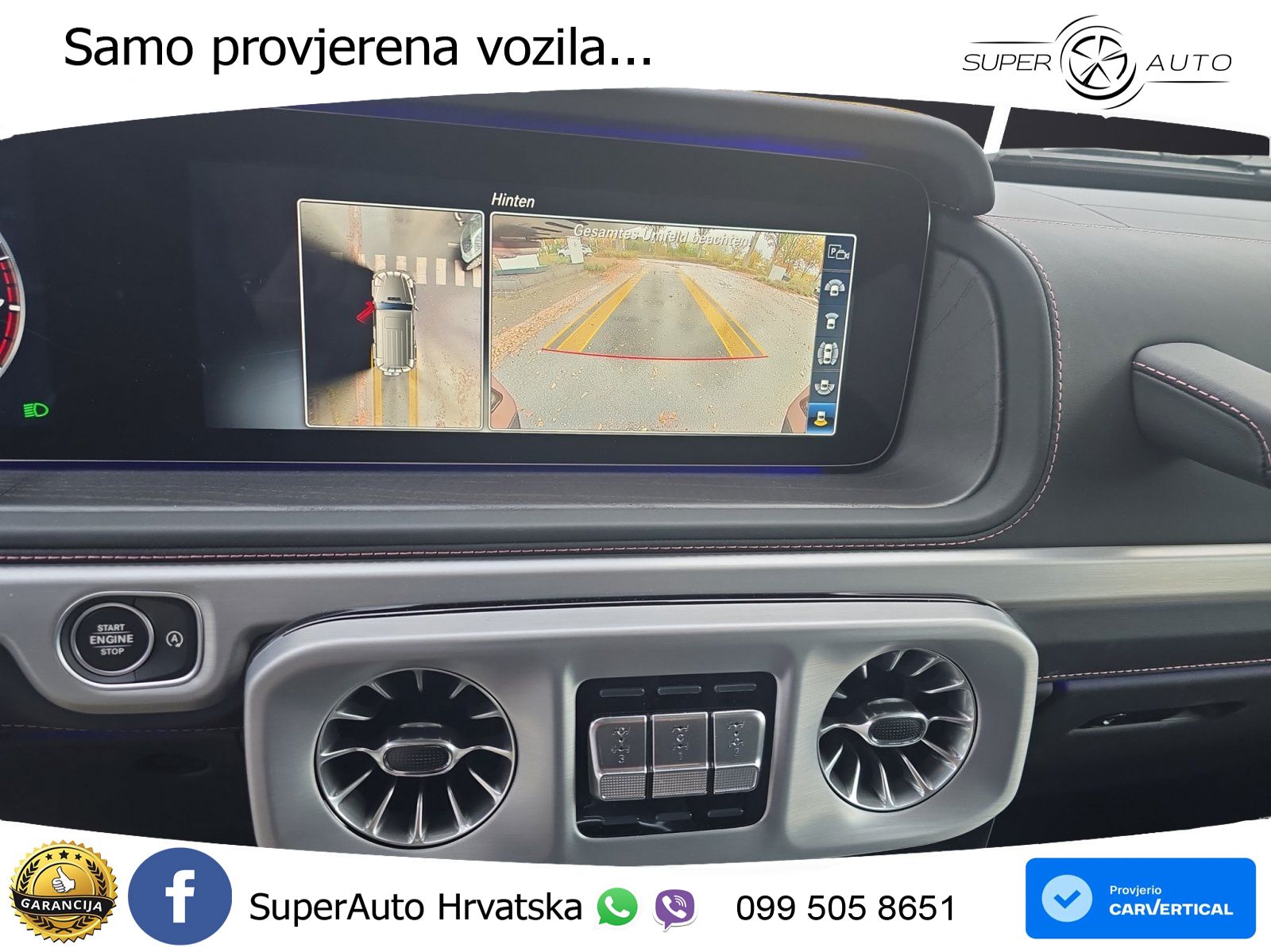 Mercedes G 500 Long V8 (422 KS) 4MATIC 9G-TRONIC