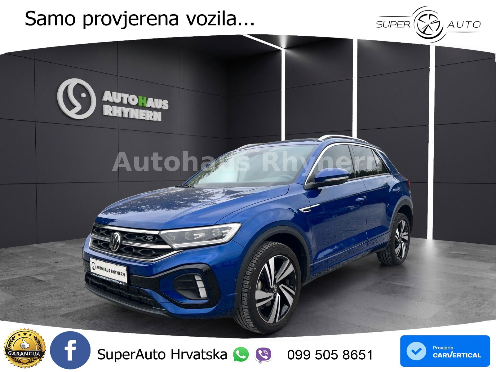 Volkswagen T-Roc 1.5 TSI (150 KS) DSG LED+GR SJED+ACC