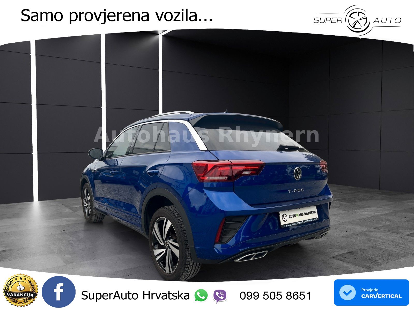 Volkswagen T-Roc 1.5 TSI (150 KS) DSG LED+GR SJED+ACC