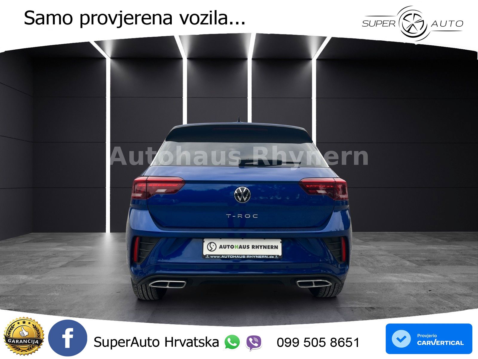 Volkswagen T-Roc 1.5 TSI (150 KS) DSG LED+GR SJED+ACC