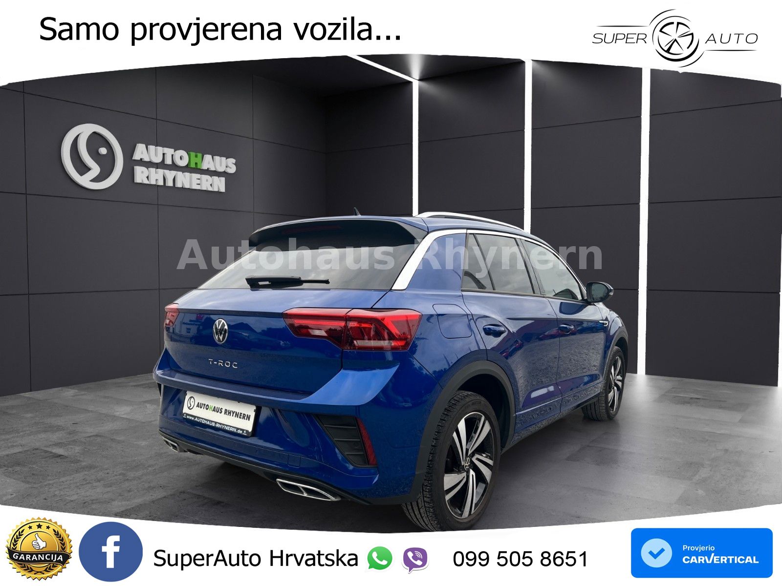 Volkswagen T-Roc 1.5 TSI (150 KS) DSG LED+GR SJED+ACC
