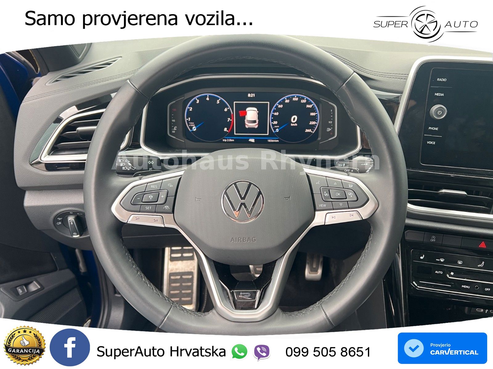 Volkswagen T-Roc 1.5 TSI (150 KS) DSG LED+GR SJED+ACC
