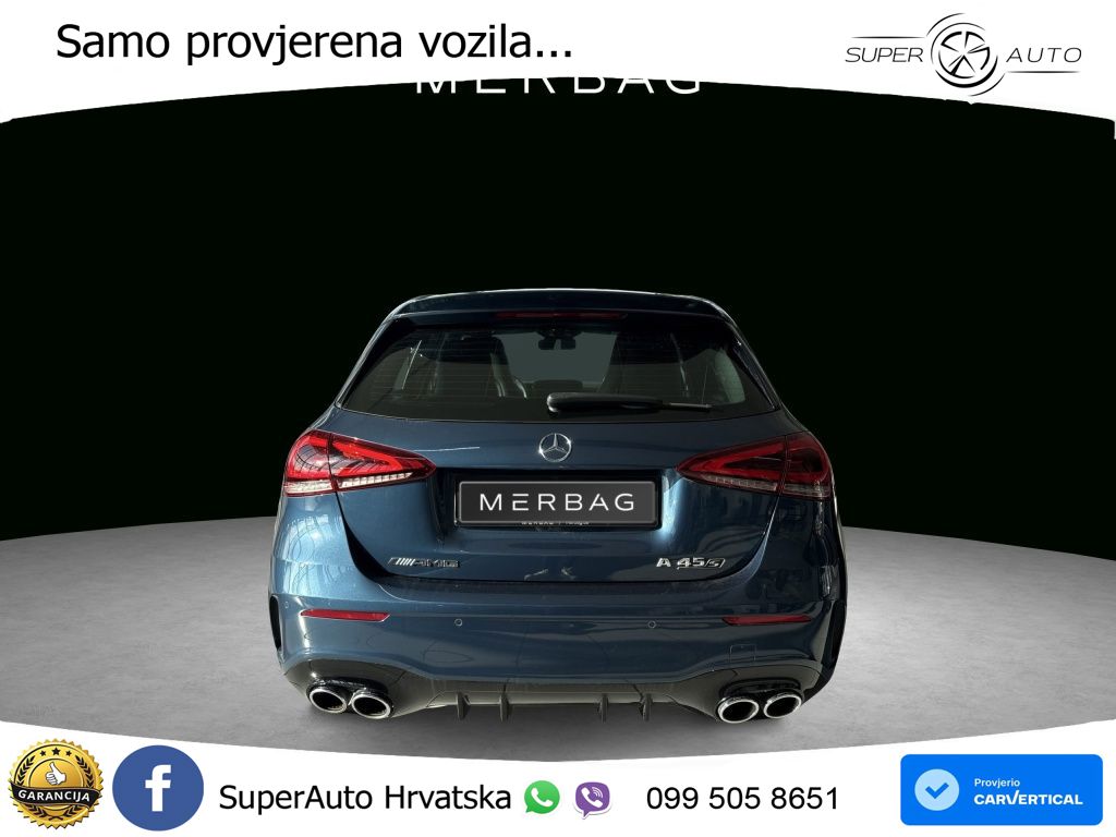 Mercedes-Benz AMG A 45 S 4MATIC+ AMG SPEEDSHIFT DCT 8G LED+GR SJED+ACC