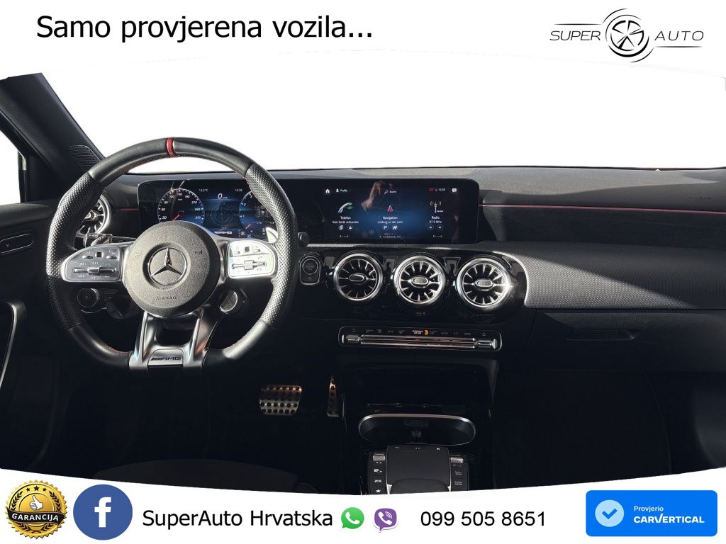 Mercedes-Benz AMG A 45 S 4MATIC+ AMG SPEEDSHIFT DCT 8G LED+GR SJED+ACC