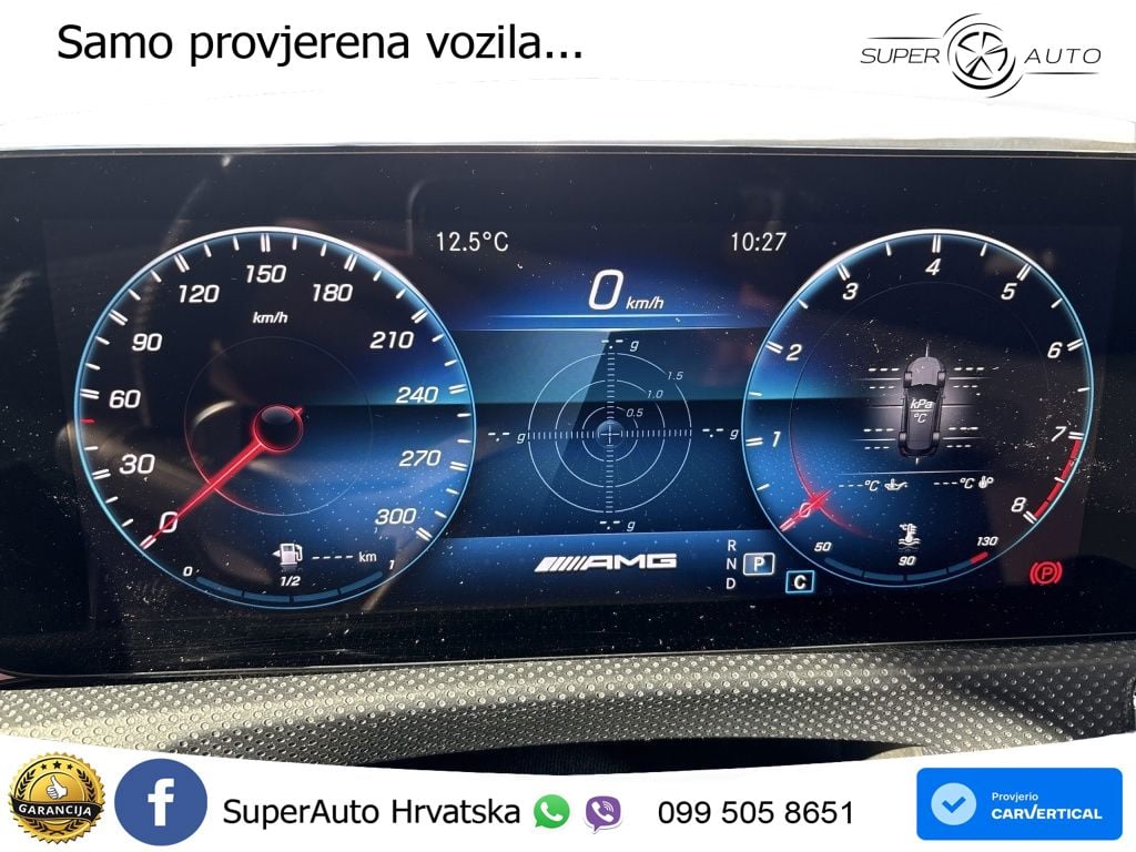 Mercedes-Benz AMG A 45 S 4MATIC+ AMG SPEEDSHIFT DCT 8G LED+GR SJED+ACC