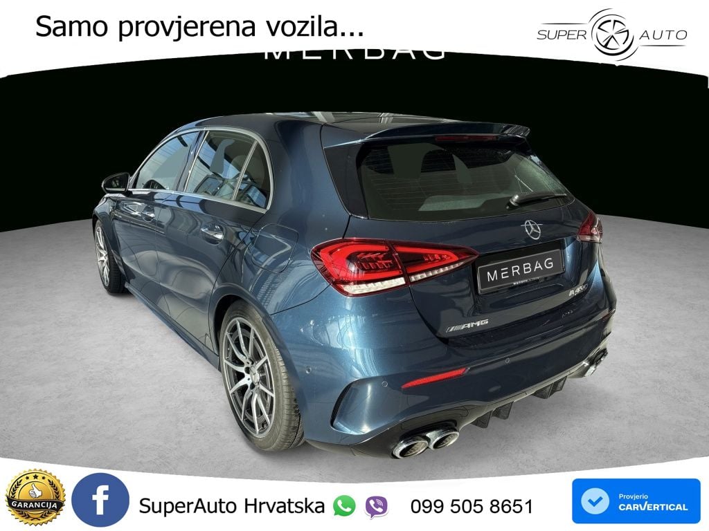 Mercedes-Benz AMG A 45 S 4MATIC+ AMG SPEEDSHIFT DCT 8G LED+GR SJED+ACC