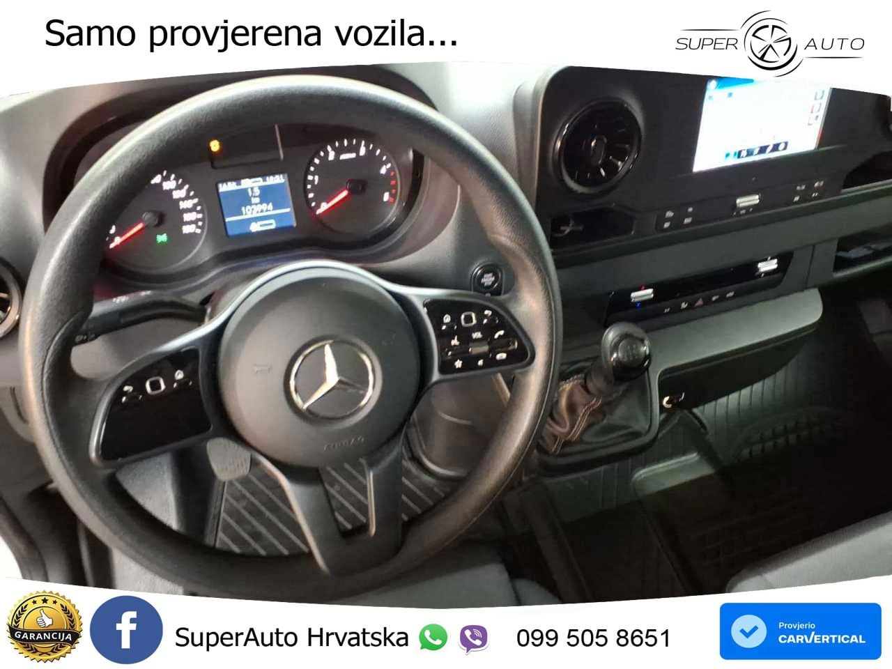 Mercedes-Benz 317 CDI Sprinter Navi ParkP. Holzverkl. 170 KS