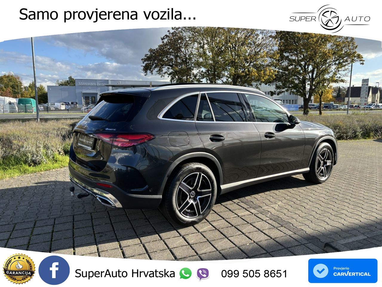 Mercedes GLC 220d (197 KS) 4MATIC 9G-TRONIC AMG LED+GR SJED+ACC
