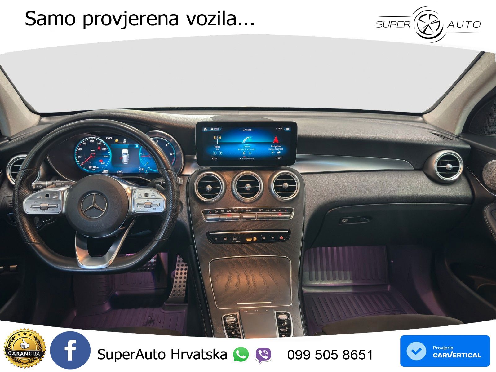 Mercedes GLC 200d (163 KS) 4MATIC G-TRONIC LED+GR SJED+ACC