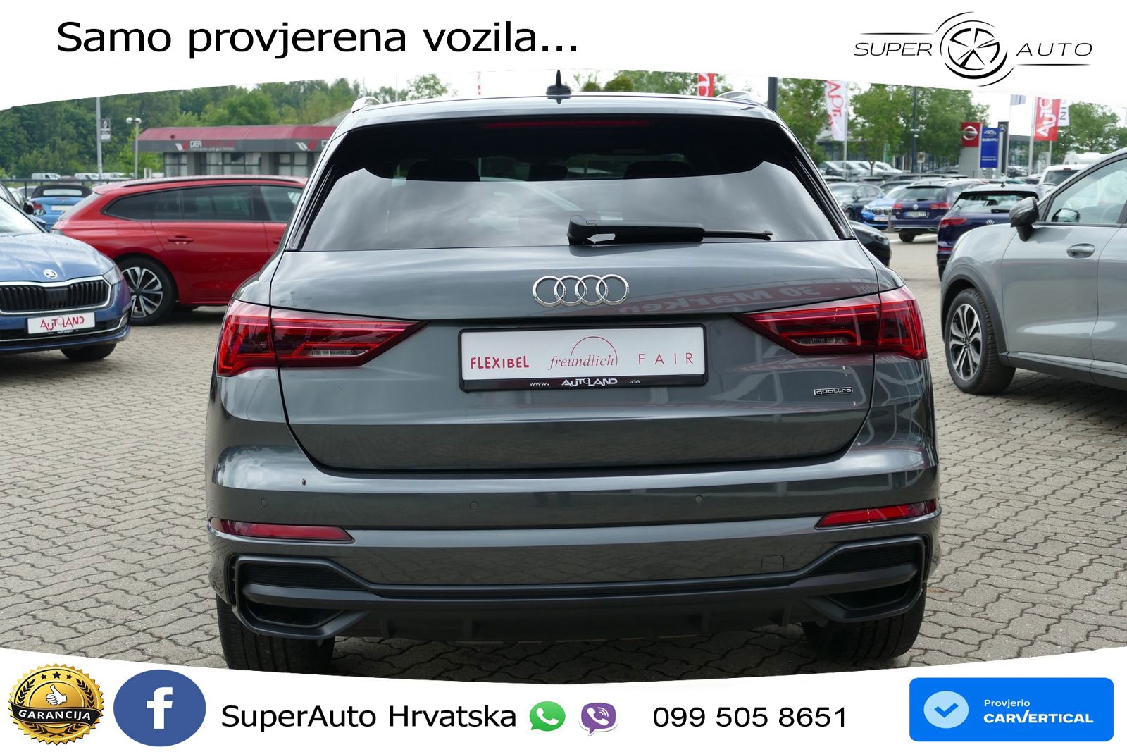 Audi Q3 40 TFSI (190 KS) quattro S tronic S line LED+GR SJED+ACC