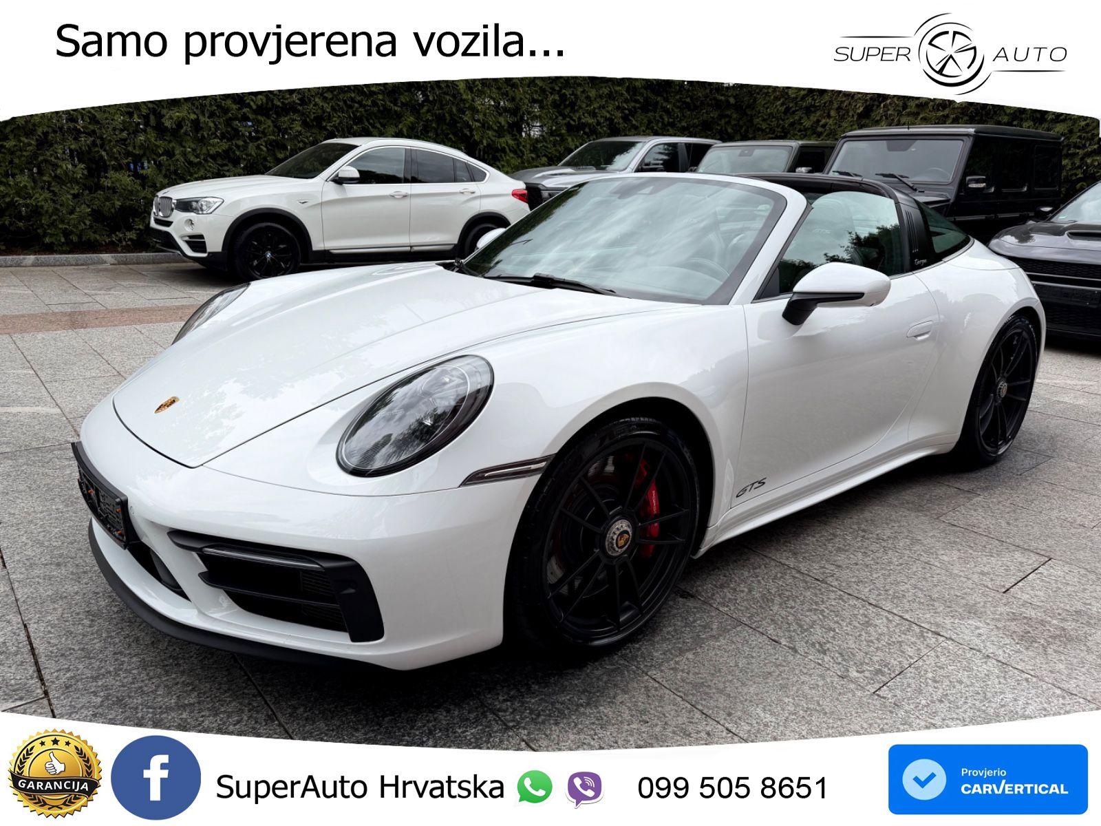 Porsche 911 Targa 4 GTS 3.0 (480 KS) PDK