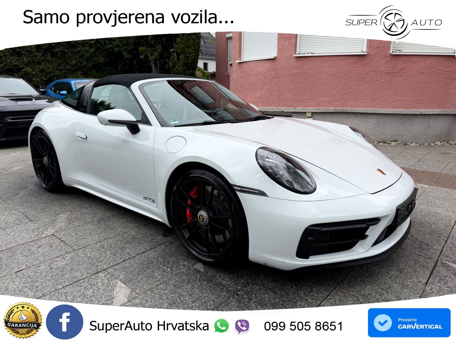 Porsche 911 Targa 4 GTS 3.0 (480 KS) PDK
