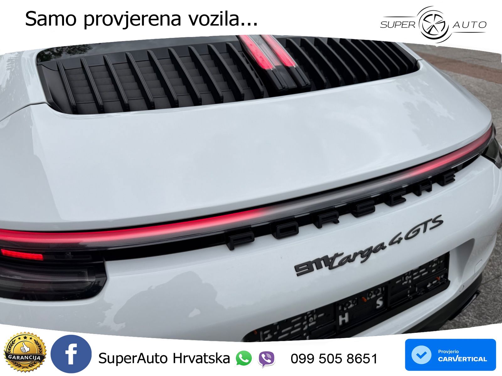 Porsche 911 Targa 4 GTS 3.0 (480 KS) PDK