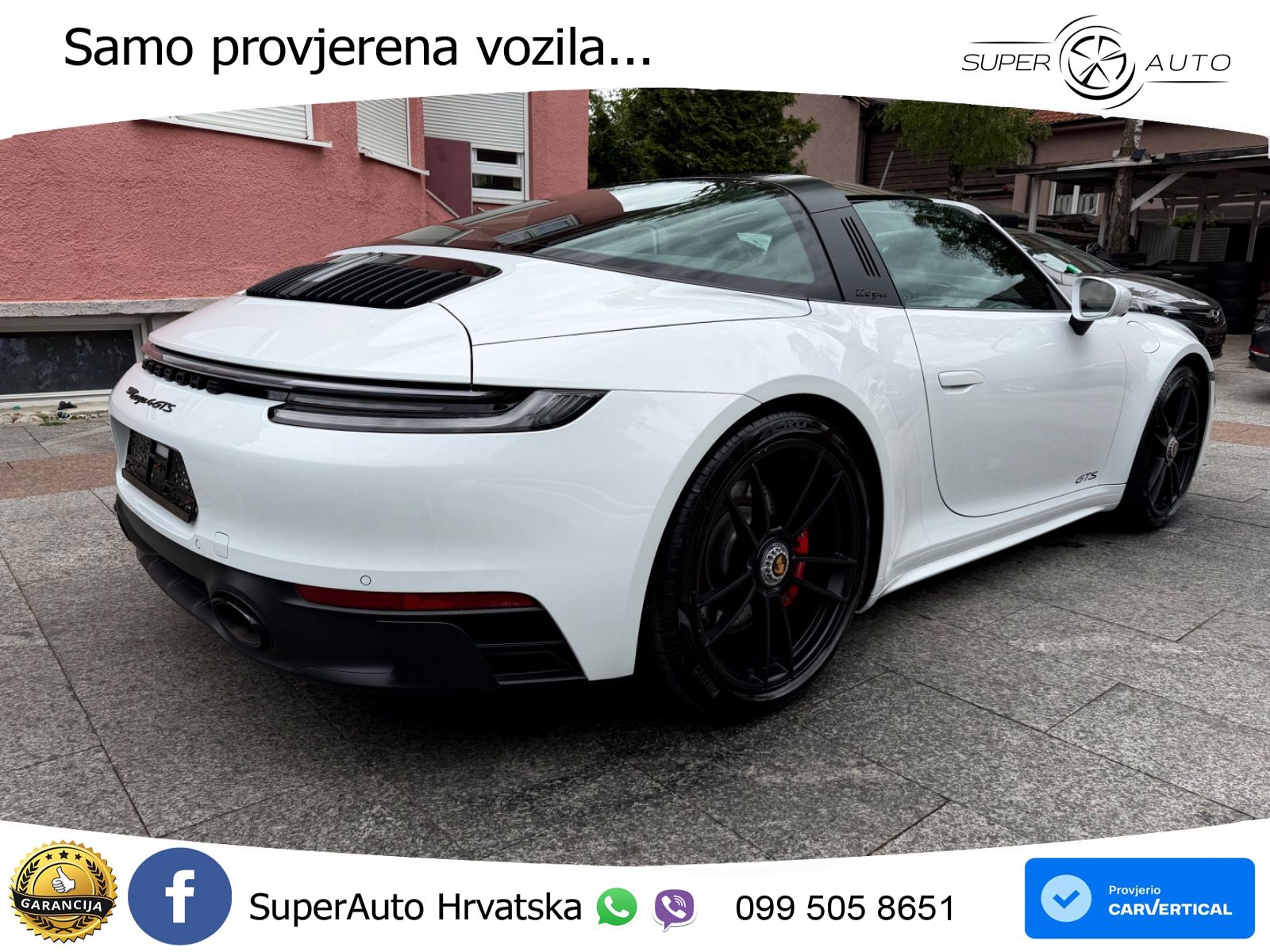 Porsche 911 Targa 4 GTS 3.0 (480 KS) PDK