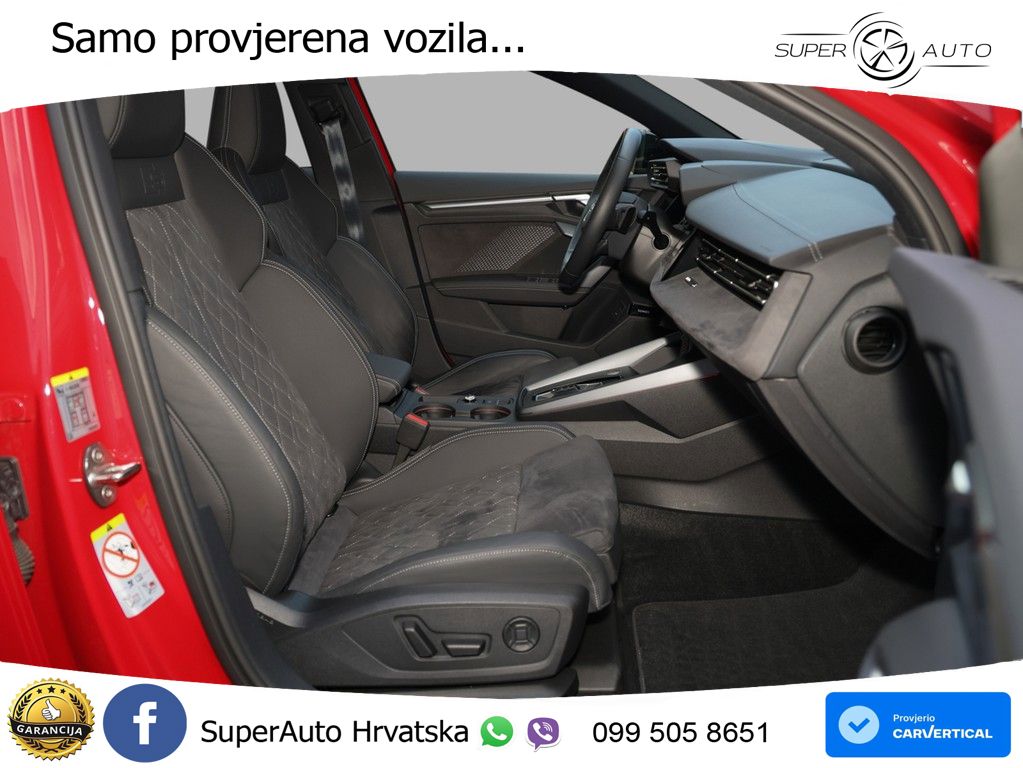 Audi A3 Limuzina 35 TFSI (150 KS) S tronic S line MATRIX+GR SJED+KAM