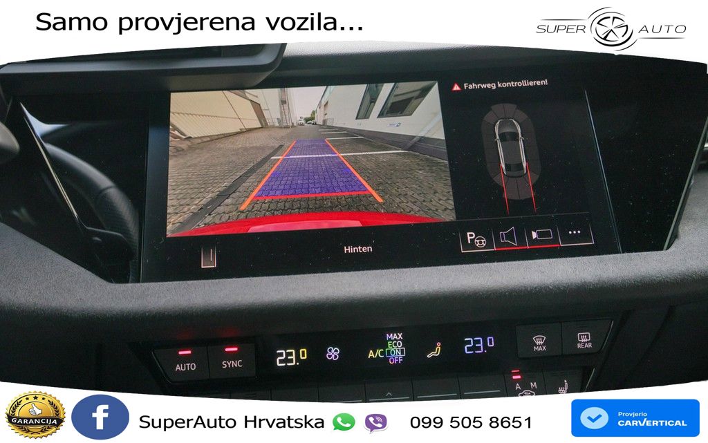 Audi A3 Limuzina 35 TFSI (150 KS) S tronic S line MATRIX+GR SJED+KAM