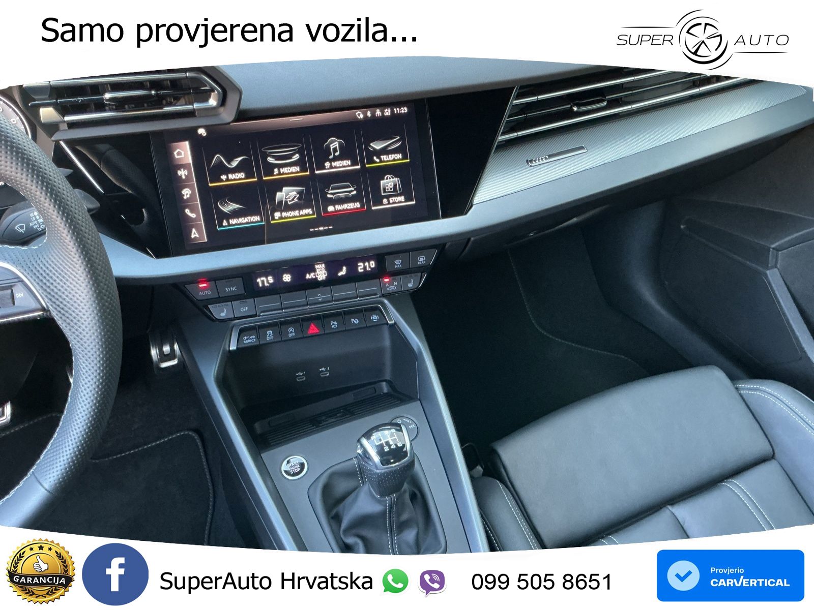 Audi A3 Limuzina 30 TFSI (116 KS) S line LED+GR SJED+ACC