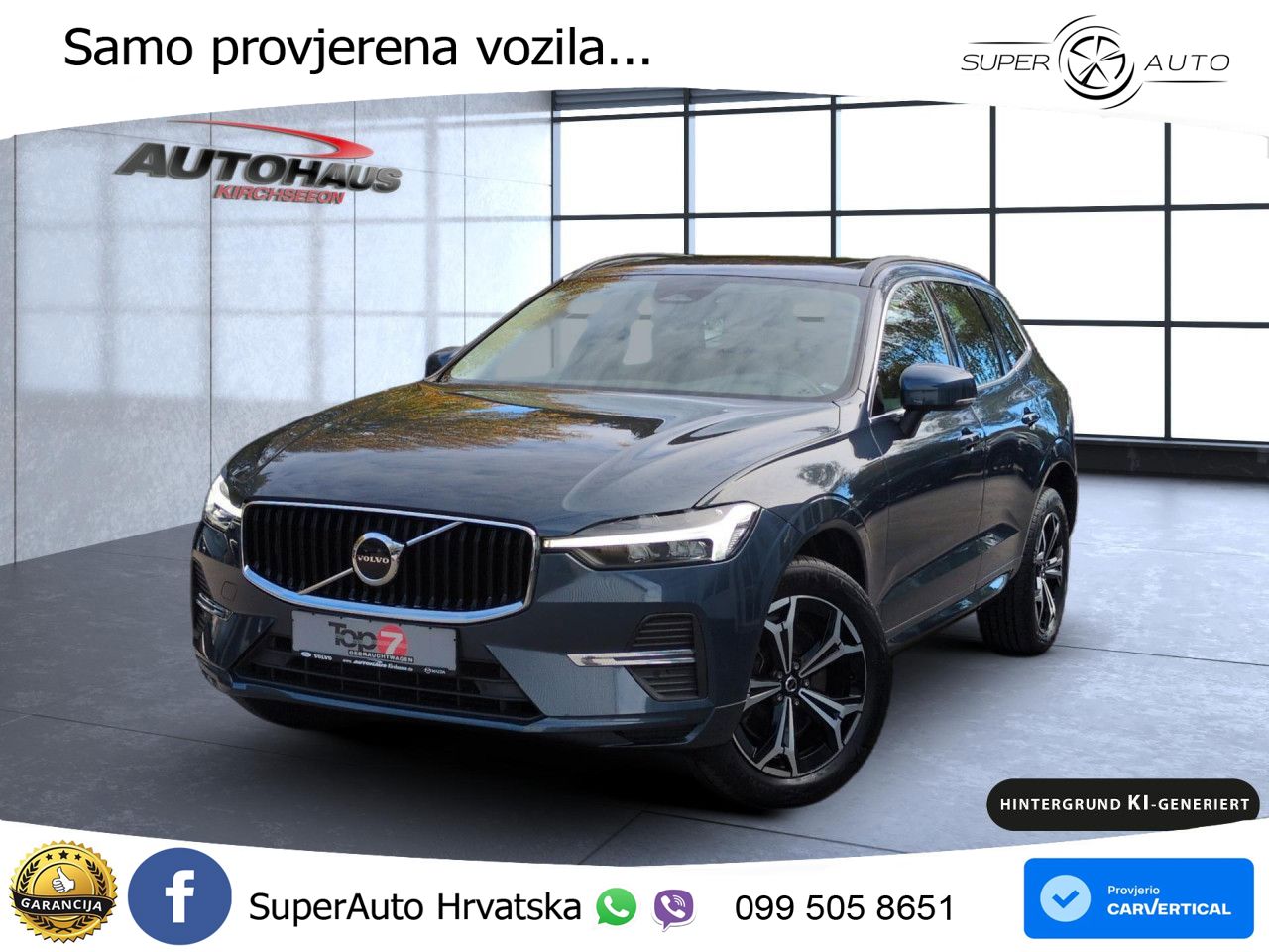 Volvo XC60 B4 Diesel FWD Geartronic LED+GR SJED+ACC