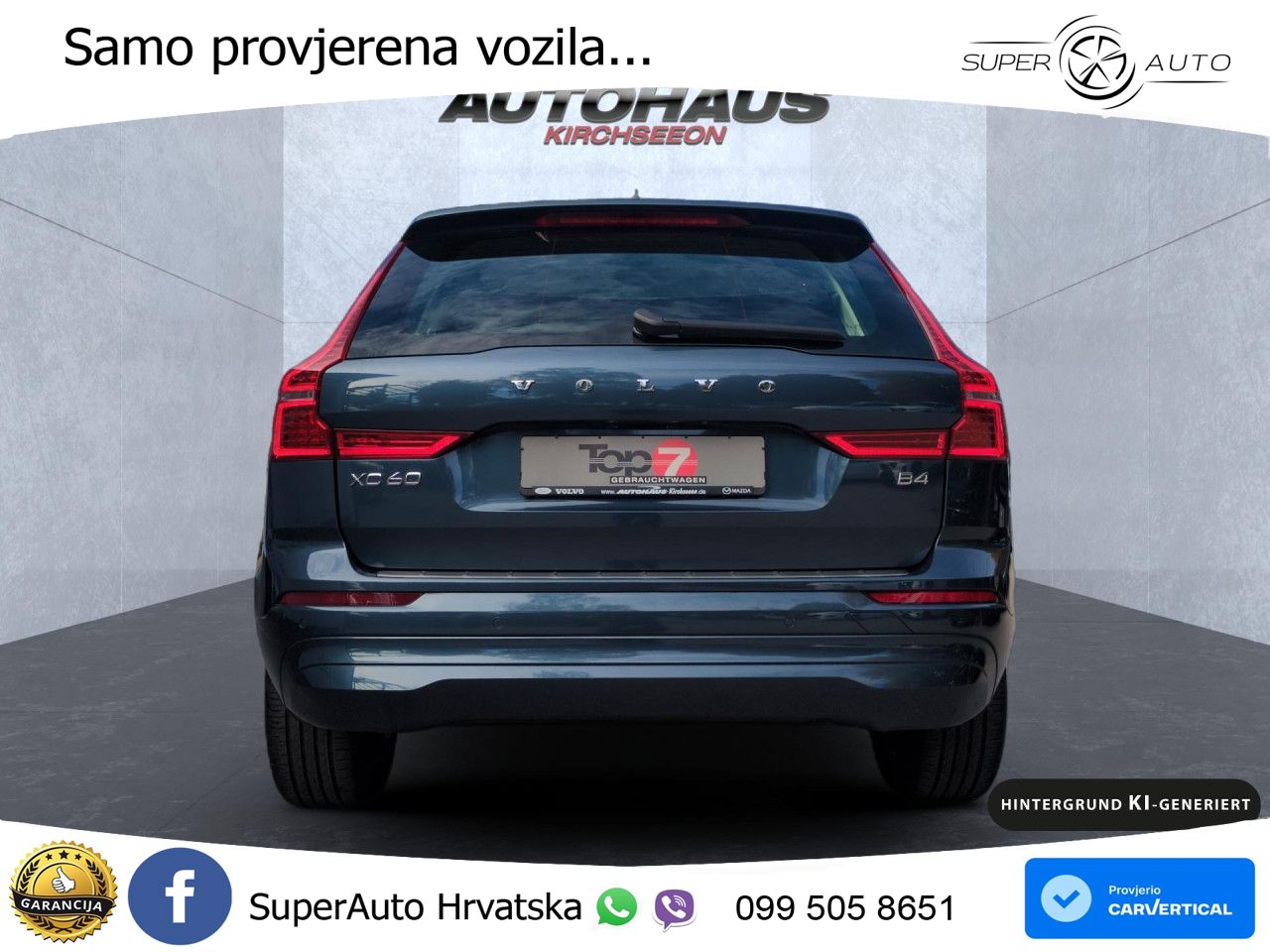 Volvo XC60 B4 Diesel FWD Geartronic LED+GR SJED+ACC