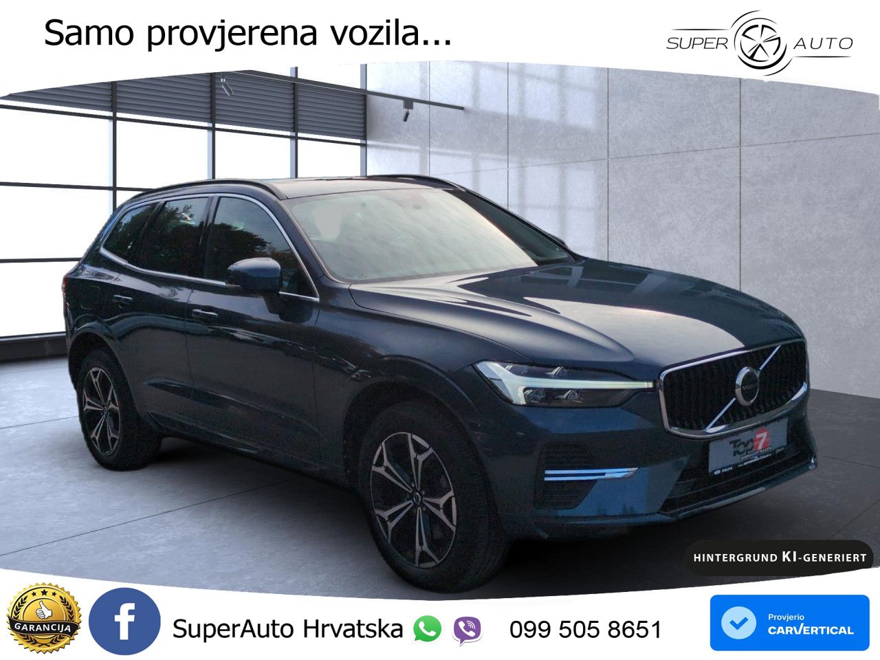 Volvo XC60 B4 Diesel FWD Geartronic LED+GR SJED+ACC