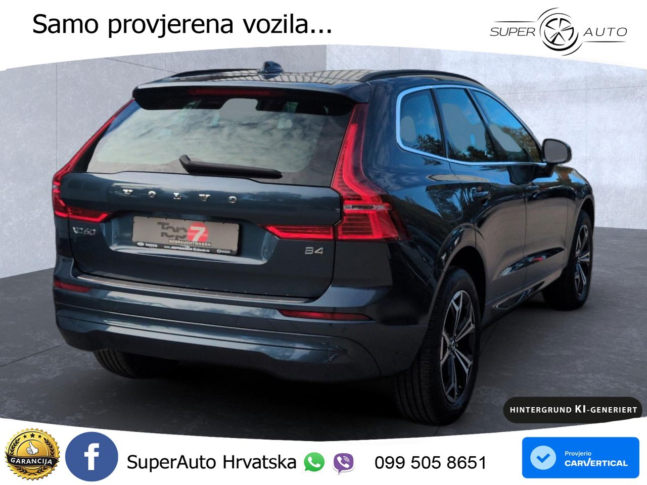 Volvo XC60 B4 Diesel FWD Geartronic LED+GR SJED+ACC