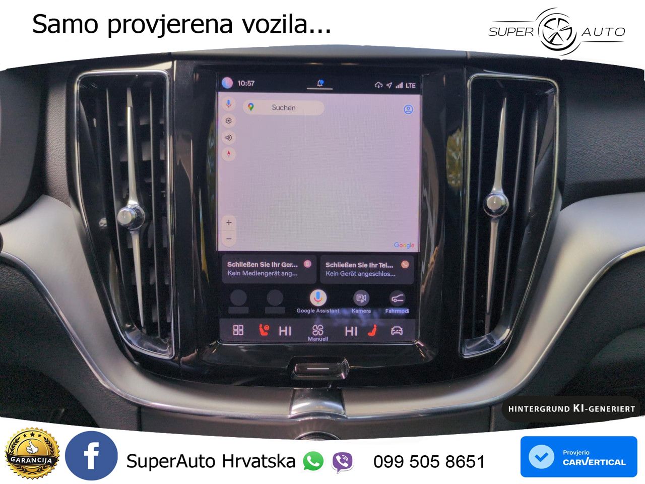 Volvo XC60 B4 Diesel FWD Geartronic LED+GR SJED+ACC