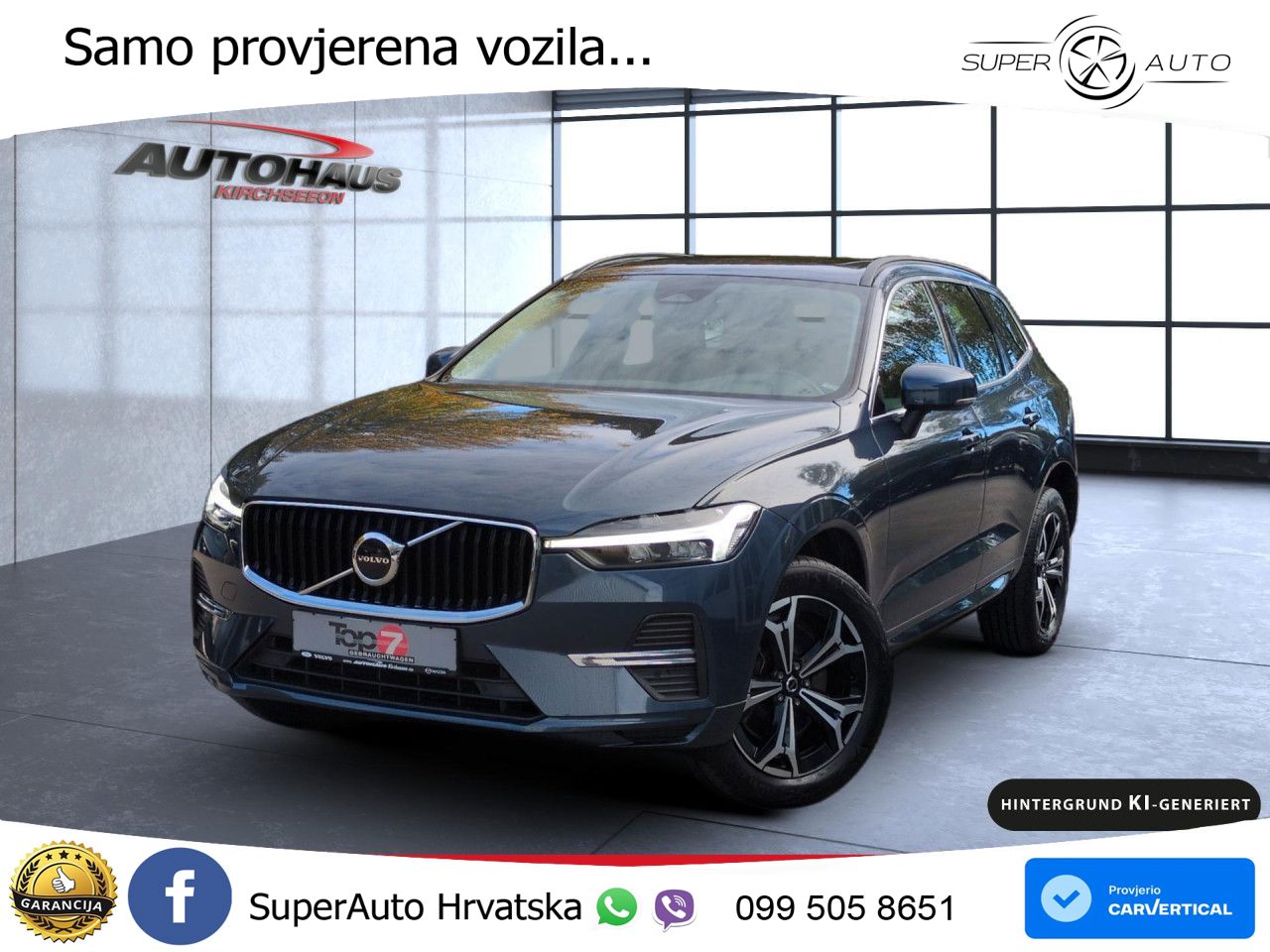 Volvo XC60 B4 Diesel FWD Geartronic LED+GR SJED+ACC