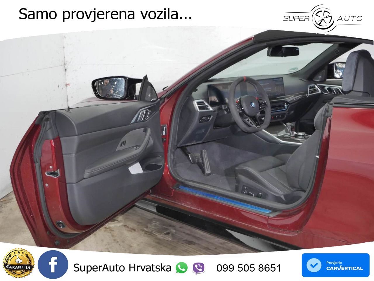 BMW M4 Convertible Competition 3.0 (530 KS) xDrive Steptronic LED+GR SJED+ACC