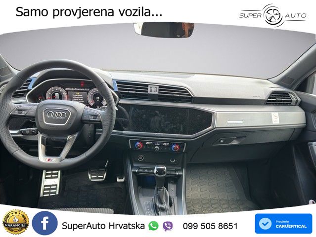 Audi Q3 II Sportback 40 TFSI (190 KS) quattro S tronic S line LED+ACC