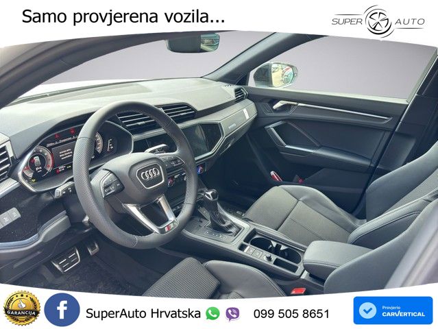 Audi Q3 II Sportback 40 TFSI (190 KS) quattro S tronic S line LED+ACC