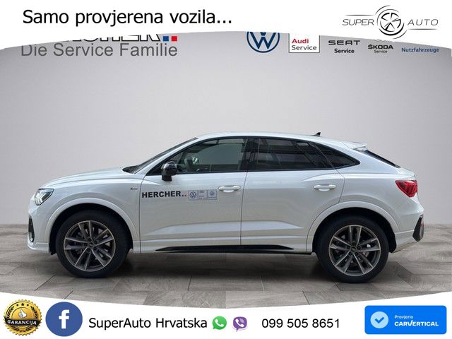 Audi Q3 II Sportback 40 TFSI (190 KS) quattro S tronic S line LED+ACC