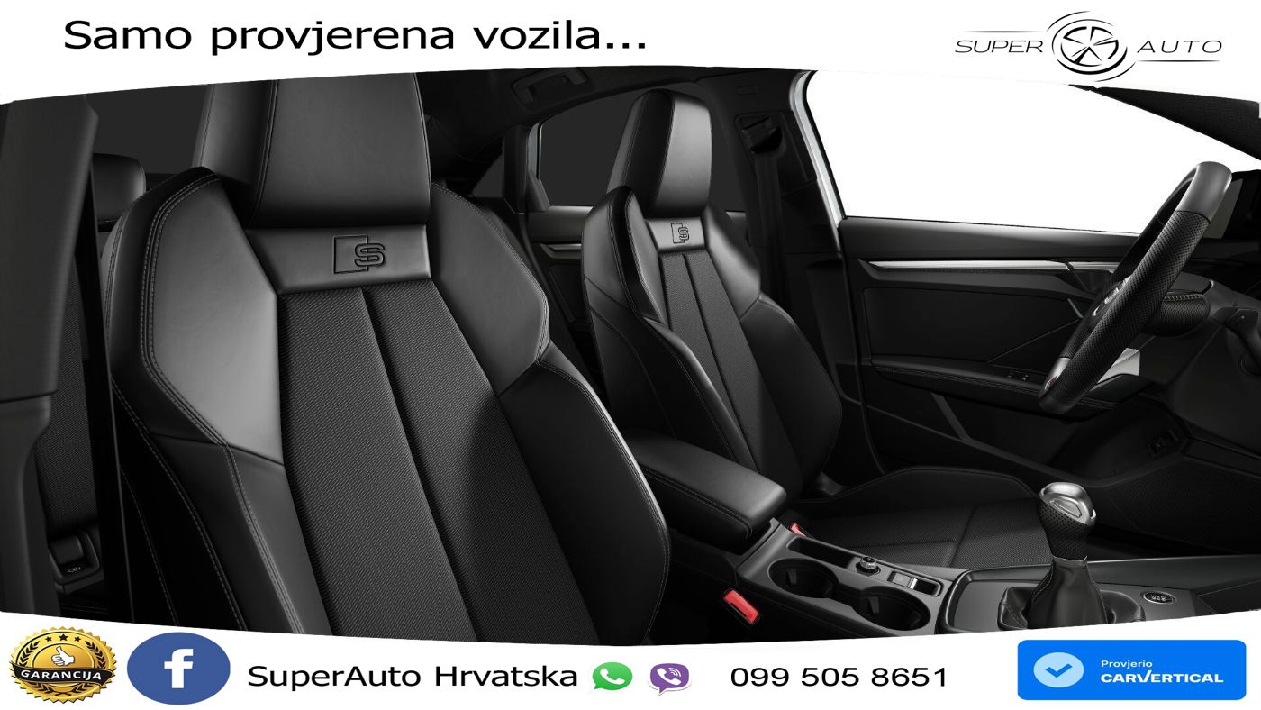 Audi A3 Limuzina 35 TFSI (150 KS) S line LED+GR SJED+ACC